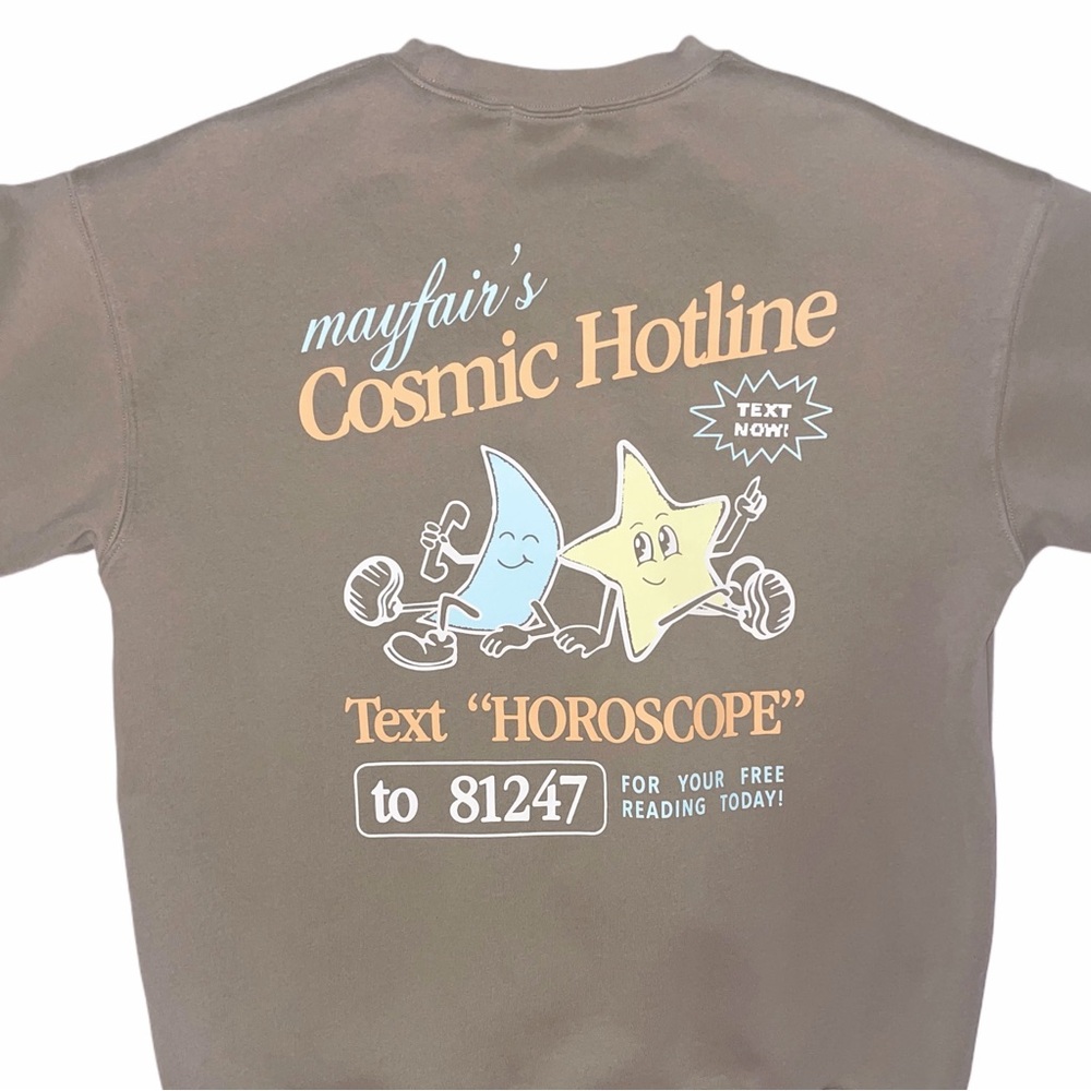 Mayfair's Cosmic Hotline Sweatshirt + Sweatpants Set - Picture 4 of 10